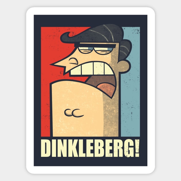 DINKLEBERG! Sticker by Barbadifuoco